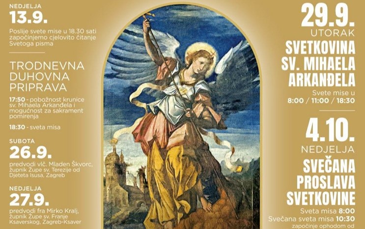 Proslava župne svetkovine sv. Mihaela arkanđela u Gračanima